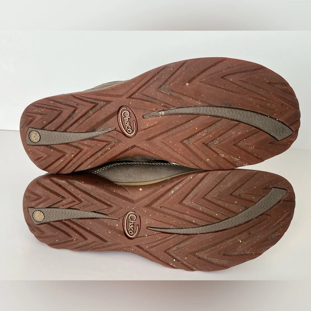 Chaco Hopi leather wool lined leather winter Boots sandstone 7.5